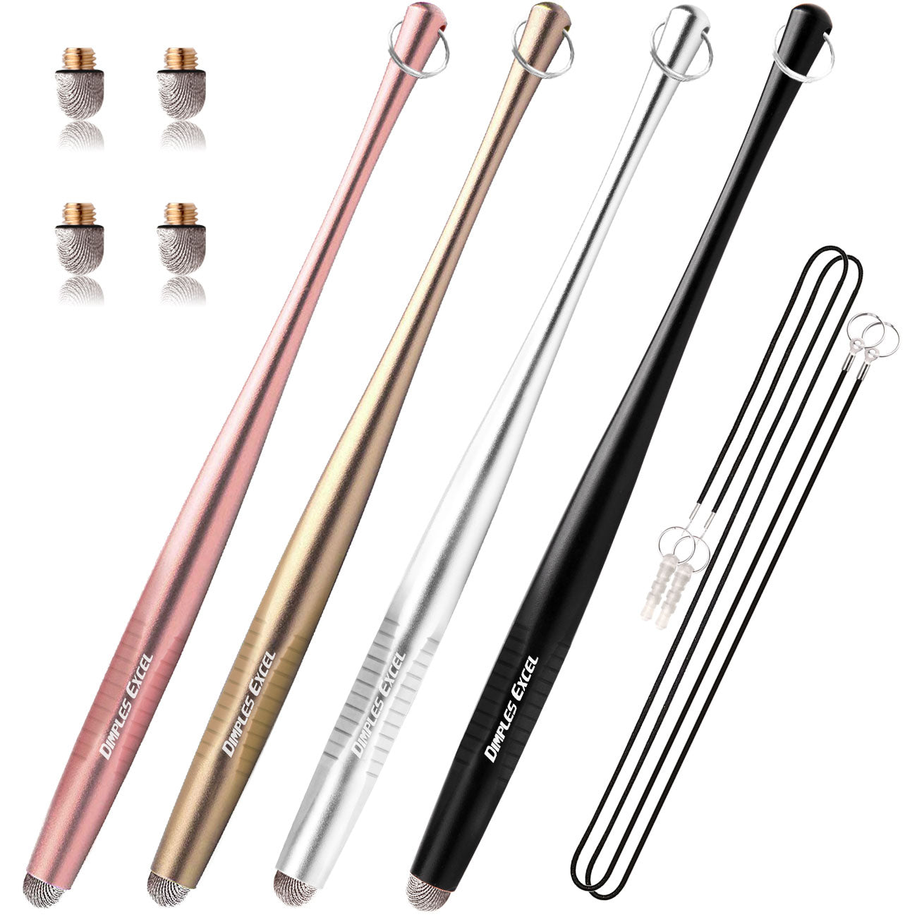 Slim Waist Ergonomically Designed Stylus Pen Compatible for Iphone iPad Android Phone Touch Screens Drawing