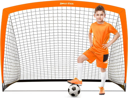Dimples Excel Soccer Goal Soccer Net for Backyard 5'x3.6', 1 Pack