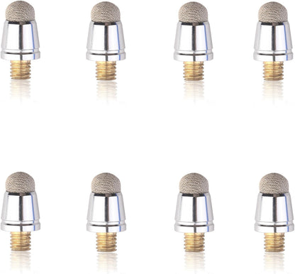 DIMPLES EXCEL Stylus Replacement Thin Fiber Tips for 7.5" Stylus Pen - 8 Pack (Replacement Tips-8 Pack)