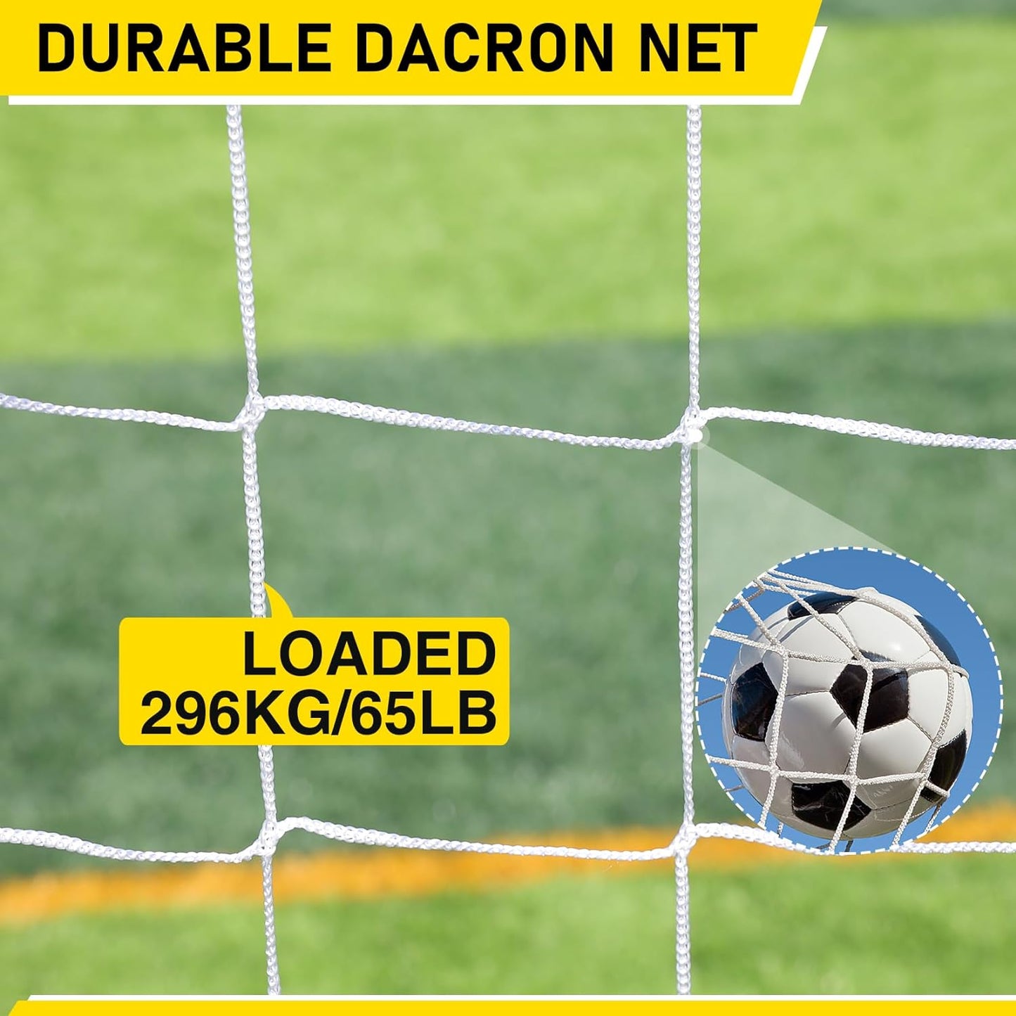 Dimples Excel Portable Soccer Goal and Net
