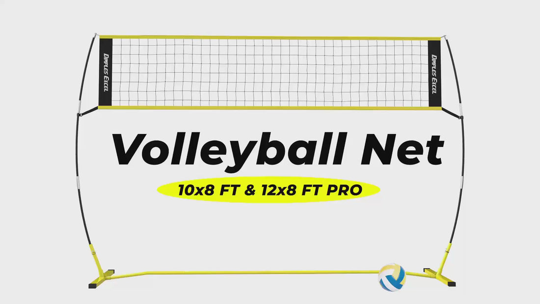 12x8 ft volleyball net