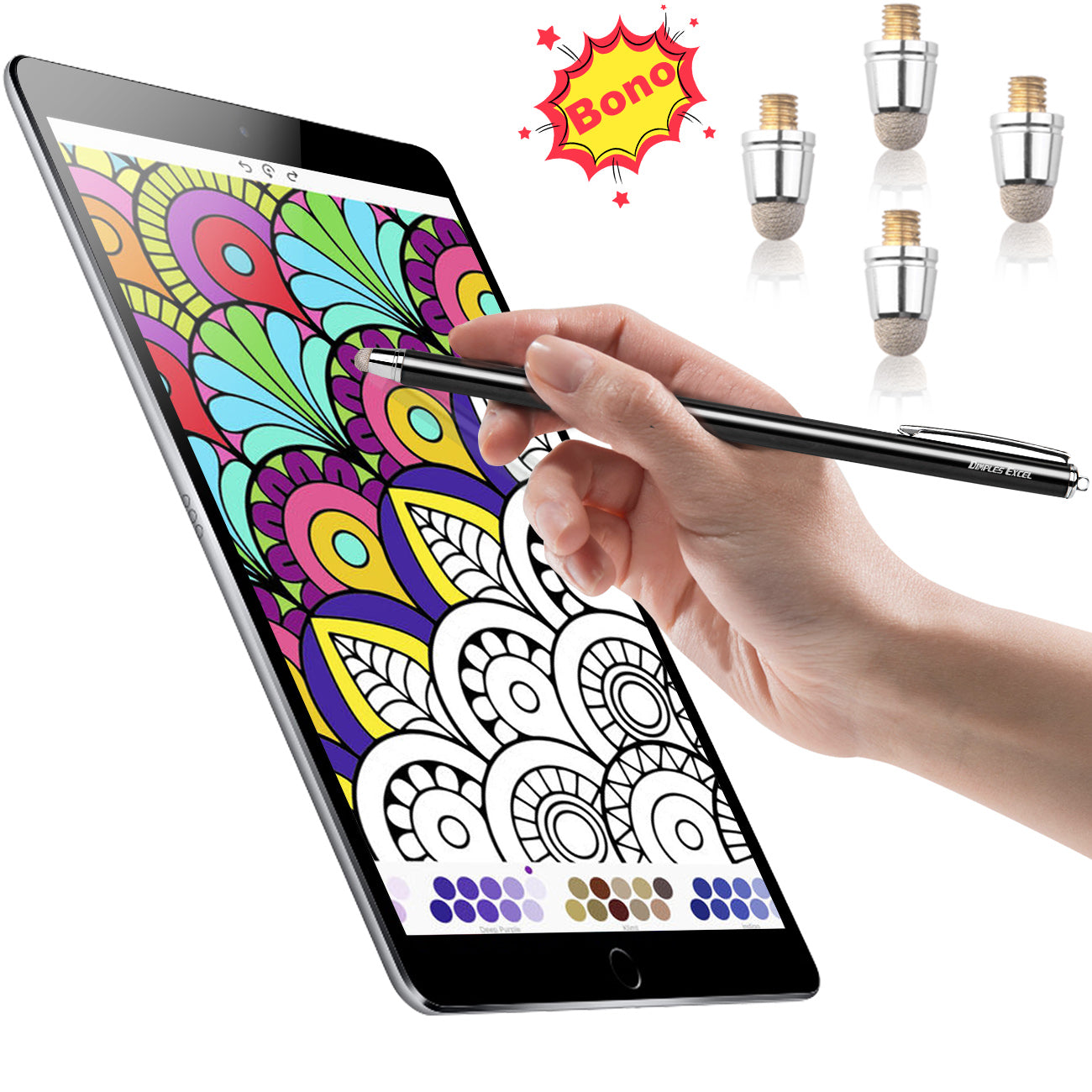 7.5" Long Stylus Digital Pens for Iphone Ipad Tablets Touch Screens